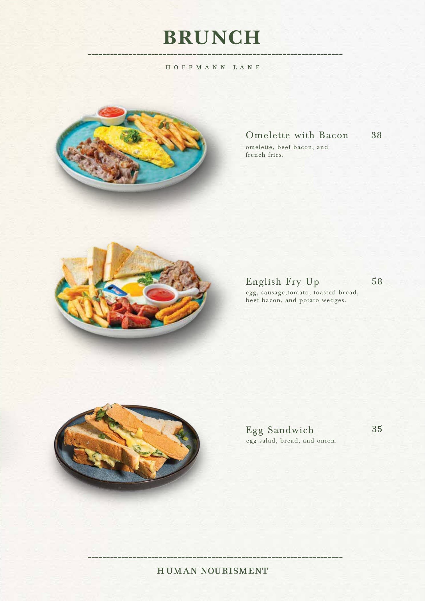 Buku menu Hoffmann Lane, halaman 7 dari 30