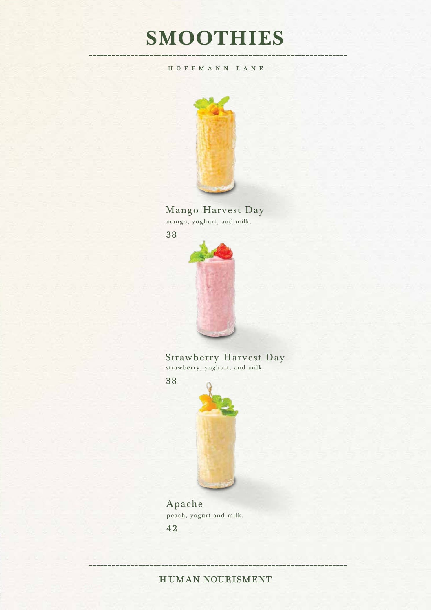 Buku menu Hoffmann Lane, halaman 24 dari 30