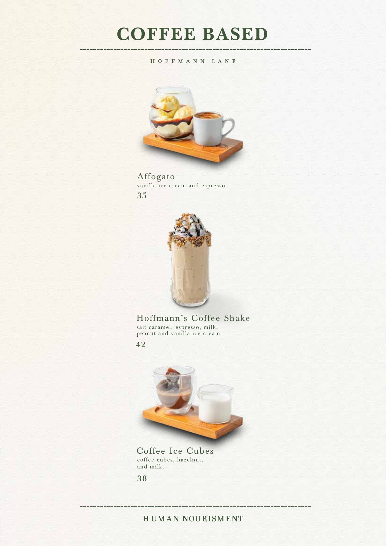 Buku menu Hoffmann Lane, halaman 28 dari 30